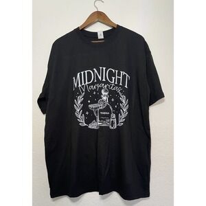 Midnight Margaritas Graphic Black T- Shirt Women's XXL Practical Magic Style New